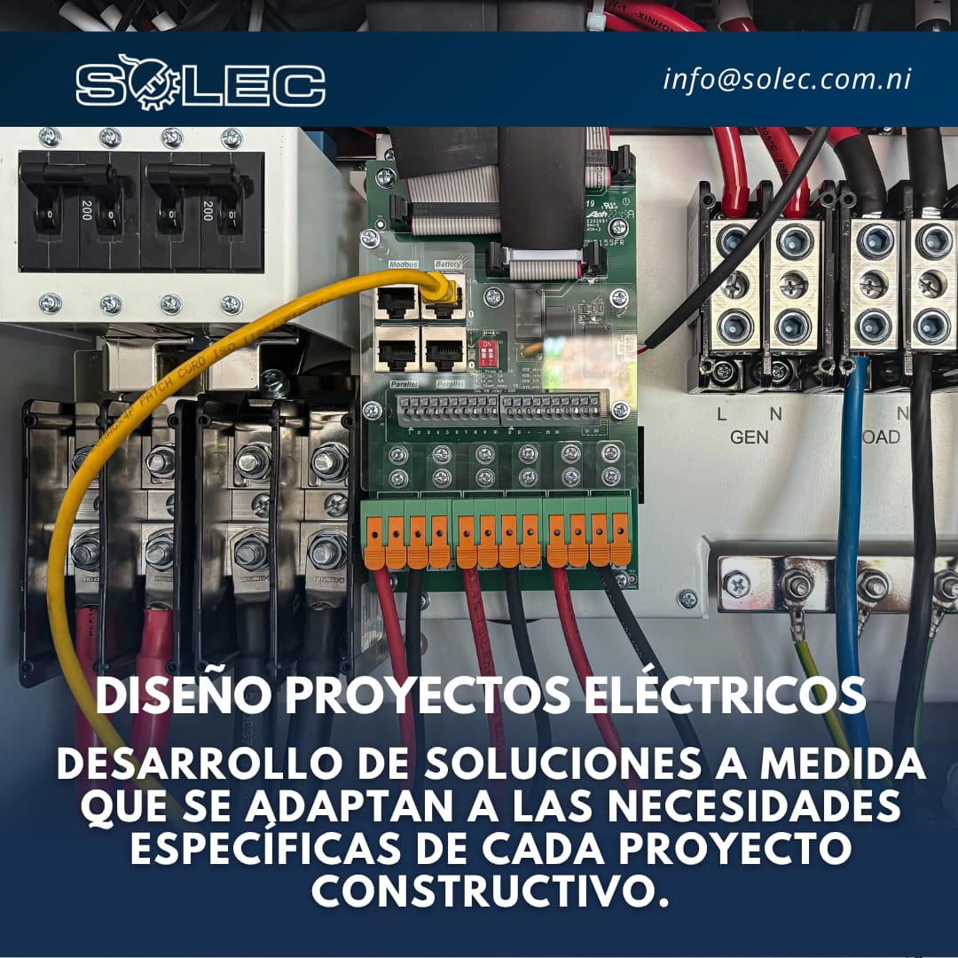 Diseño de proyectos eléctricos SOLEC